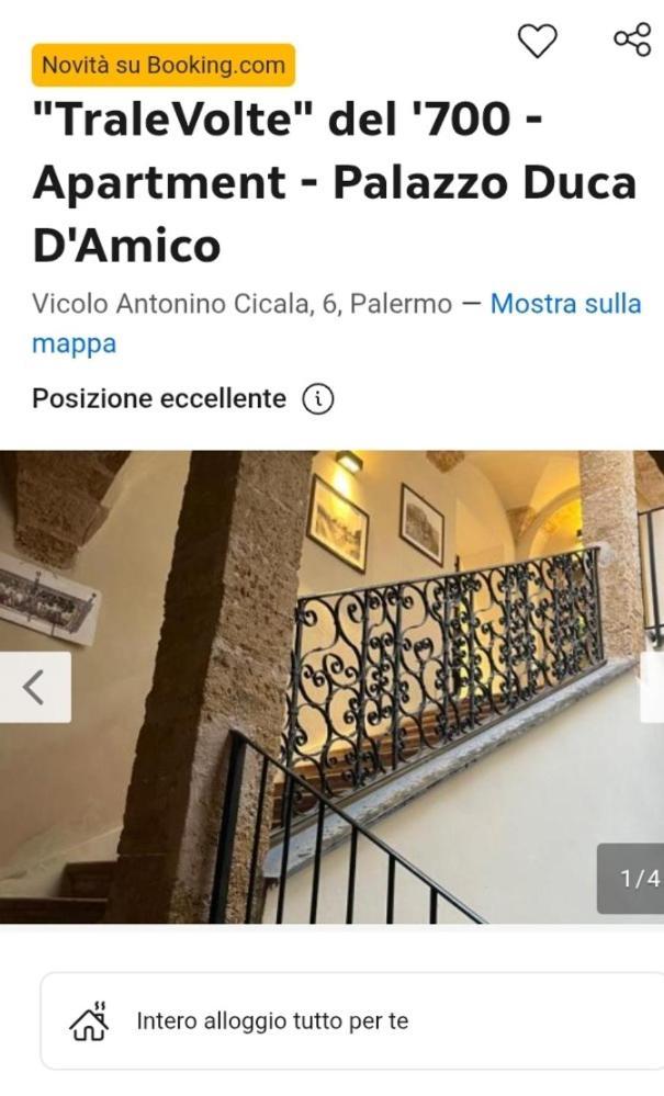 Appartamento Cortile dei Mori Palermo Esterno foto